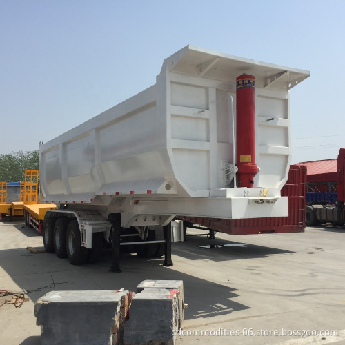 Прицел сбрасывает 40tons Tipper Truck Trailer Taby Duty Dirgent Distances